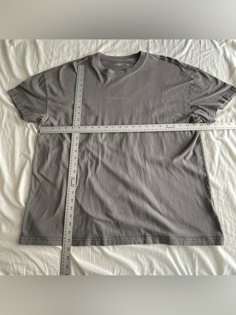 (2) Abercrombie Fitch Men’s South Beach Florida Logo Shirts XXL Charcoal Gray - Picture 12 of 12